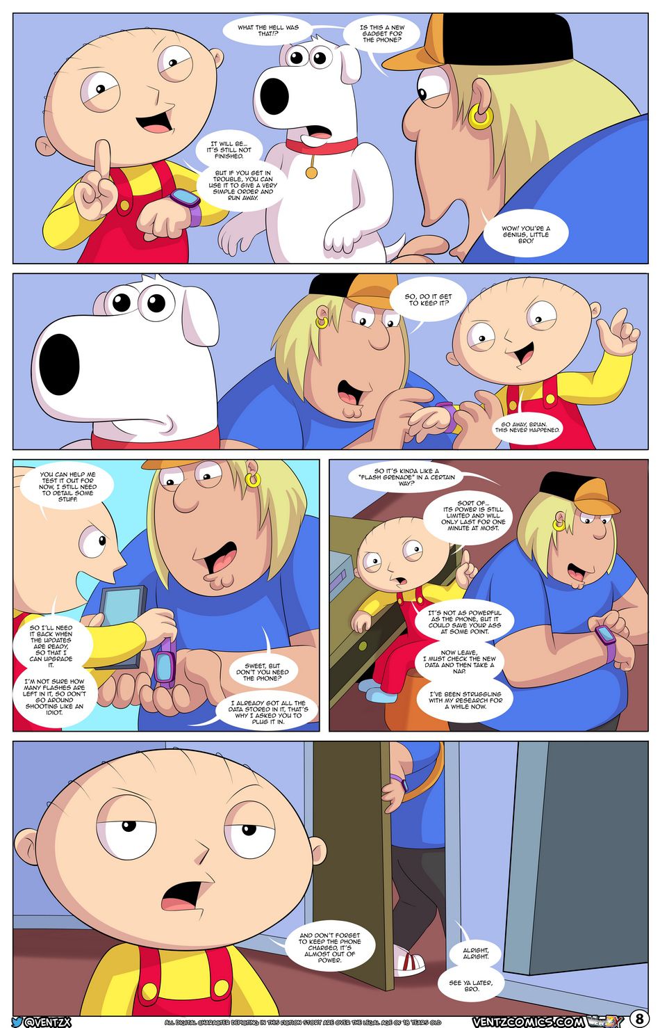 Quahog Diaries 3 - Arabatos page 8 hentai porn comic manga doujin